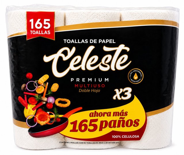 Celeste Premium 165 paños